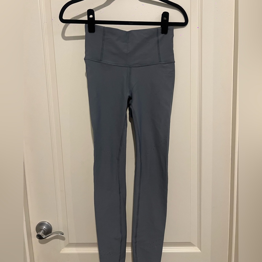 RARE Lululemon In Focus Run Tight “25 - Blue/Grey